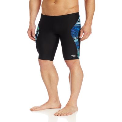 The Finals Men's Airwhales Splice Jammer, Blue/Green, Size 30