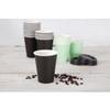 Black Single Wall Hot Cups Capacity: 12oz. Sleeve: 50. view 2