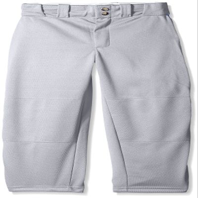 Wilson Youth Classic Relaxed Fit Piped Baseball Pant, Grey/Royal, Small