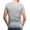 Average Joe's Gymnasium Men's Premium T-Shirt Heather Gray view 2
