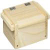A.NET KOTOBUKIYA W-121 Wooden Feed Box with Magnet, 4.3 x 3.5 x 2.2 inches (108 x 90 x 55 mm), Small view 1