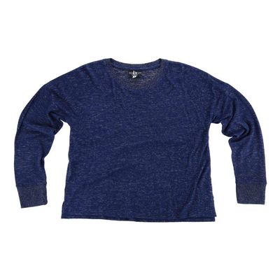 Boxercraft Women's Cuddle Fleece Boxy Sweatshirt 3XL Navy
