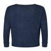 Boxercraft Women's Cuddle Fleece Boxy Sweatshirt 3XL Navy view 2