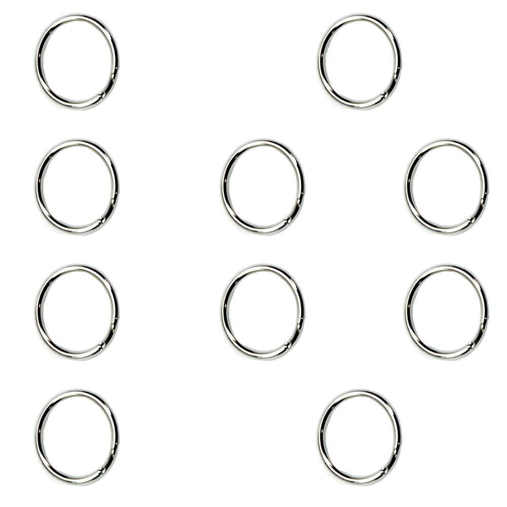 5/8" Heavy Duty Split Key Rings - USA (10 PACK)