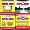 JP Lann Exploding Golf Balls (Sleeve of 4) - Prank Golf Balls That Explode Into A Cloud of White Smoke Upon Impact - Funny Novelty Golf Gag Gift for Golfers view 2
