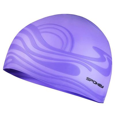 Spokey Unisex's Shoal Swimming Cap, Violet, One Size