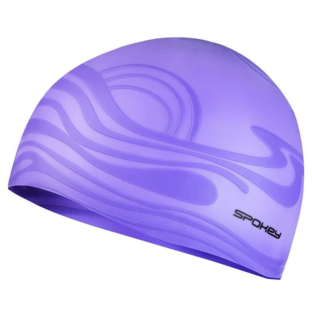 Spokey Unisex's Shoal Swimming Cap, Violet, One Size