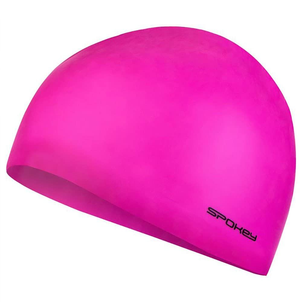 Spokey Unisex's Summer Cup Swimming Cap, Pink, One Size