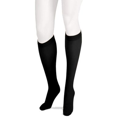 Juzo 4412 Basic 30-40 Closed Toe Knee High Compression Stockings Black III