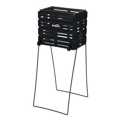 Tourna BPD-80W Ballport Deluxe Cart with Wheels