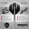 Red Dragon Rebel 23g - 90% Tungsten Steel Darts with Flights, Shafts, view 3