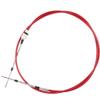 SBT Steering Cable Compatible with GK5-61480-00-00 Yamaha Wave Blaster 760 1996 view 1