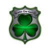 Law Enforcement Decals, Show Your Pride with Our Policeman's Brotherhood Irish Patriotic Decals, Perfect for Your Kitchen, Car, Wall or Bike, Gifts for Law Enforcement (12IN) view 1
