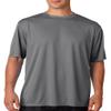 A4 Men's Cooling Performance Crew Short Sleeve T-Shirt, Graphite, Large view 2