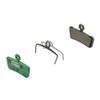 SwissStop Disc C Bicycle Disc Pads Model D31 for Sram Ultimate and Avid Elixir Brake Calipers, Green, Organic view 2