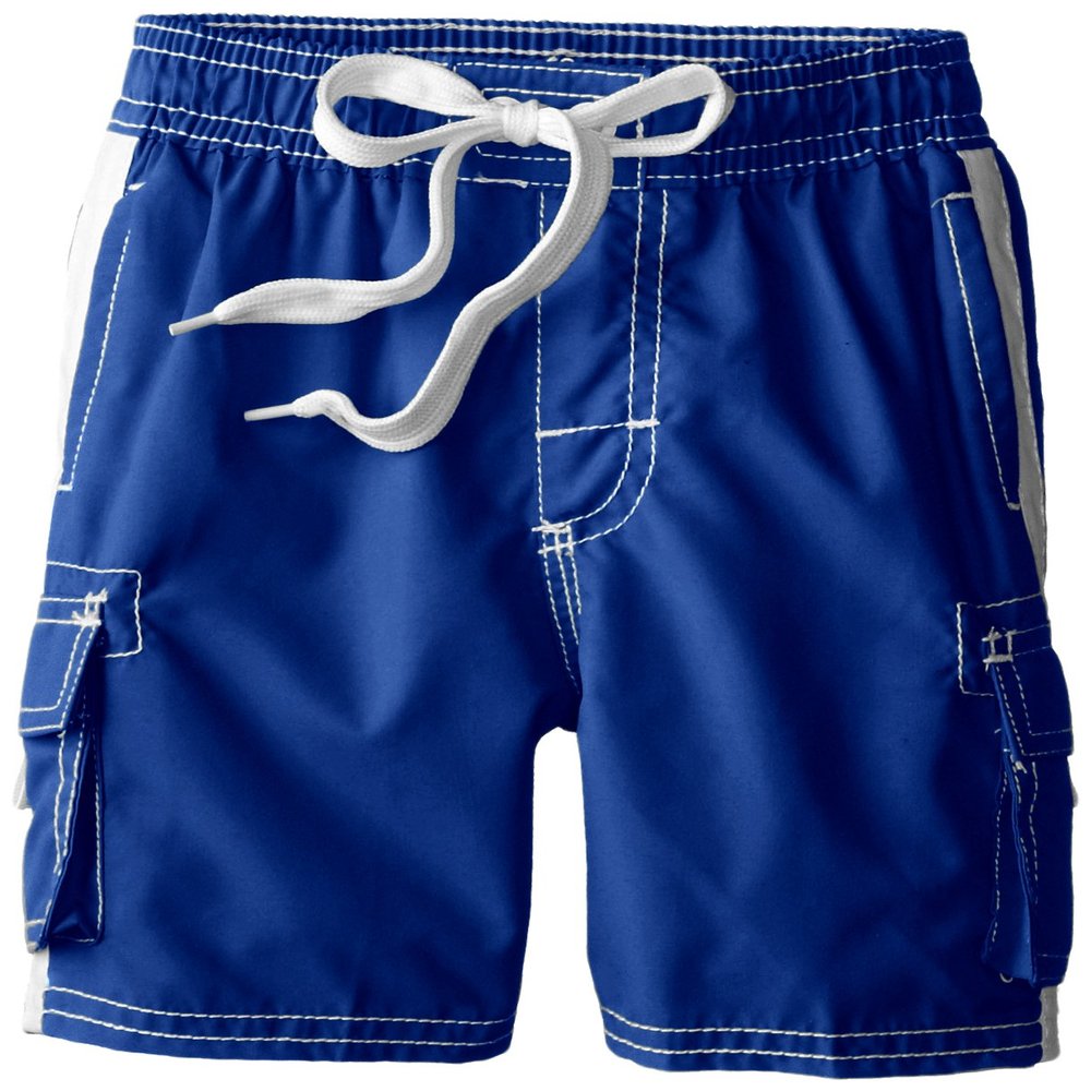 Kanu Surf Big Boys Barracuda Quick Dry Beach Swim Trunk, Barracuda Royal, Small (8)