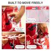 Kanu Surf Big Boys Oahu Quick Dry Beach Swim Trunk, Oahu Red, Medium (10/12) view 3