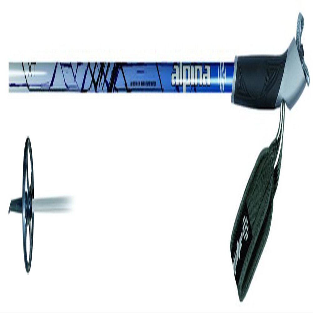 Alpina Sports ASC XT Backcountry Cross-Country Ski Poles, Blue, 165cm