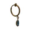 CLEMENTINE CERCEAU Gold Plated Aquamarine Clip On Earrings view 4