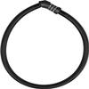 ABUS Cable Lock 4408C - Combination Lock - 65 cm Long Steel Cable with Plastic Coating - ABUS Security Level 2 - Black view 1
