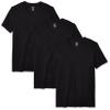 2(X)IST Men's Essential Cotton V-Neck T-Shirt 3-Pack Black view 1
