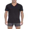 2(X)IST Men's Essential Cotton V-Neck T-Shirt 3-Pack Black view 2