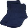 Jefferies Socks Girls 2-6X Seamless Turn Cuff 6 Pair Pack Socks, Navy, Small (JF-SU2200-NAV-S) view 4