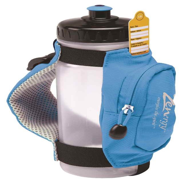 Deluxe Hydration Bottle Carrier Color: Blue