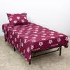 College Covers Everything Comfy Texas A&M Aggies Twin XL Sized 3 Piece Sheet Set, Team Color Background, 1 Flat Sheet, 1 Fitted Sheet, 1 Pillowcase view 2