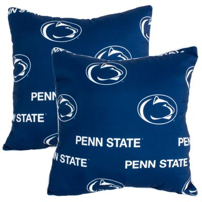College Covers Everything Comfy Penn State Nittany Lions 16" x 16" Decorative Pillow, Includes 2 Pillows