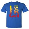 City Shirts Mens New L23 Fan Wear DT Adult T-Shirt Tee (XXXX Large, Royal Blue) view 1
