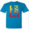 City Shirts Mens New L23 Fan Wear DT Adult T-Shirt Tee (XXXX Large, Sapphire) view 1