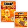HotHands Toe & Hand Warmer Pack - Long Lasting Safe Natural Odorless Air Activated - 10 Pairs of Toe Warmers & 2 Pairs of Hand Warmers view 1