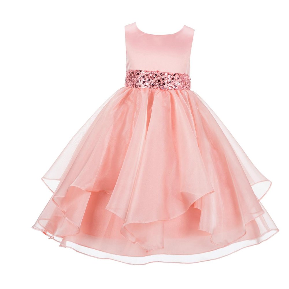 ekidsbridal Organza Flower Girl Dress Pageant Gown Special Occasion Dresses 012s 2