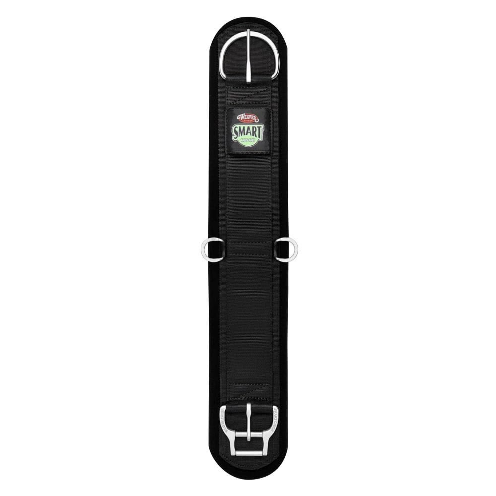 Weaver Leather Neoprene Straight Smart Cinch, Black, 36"