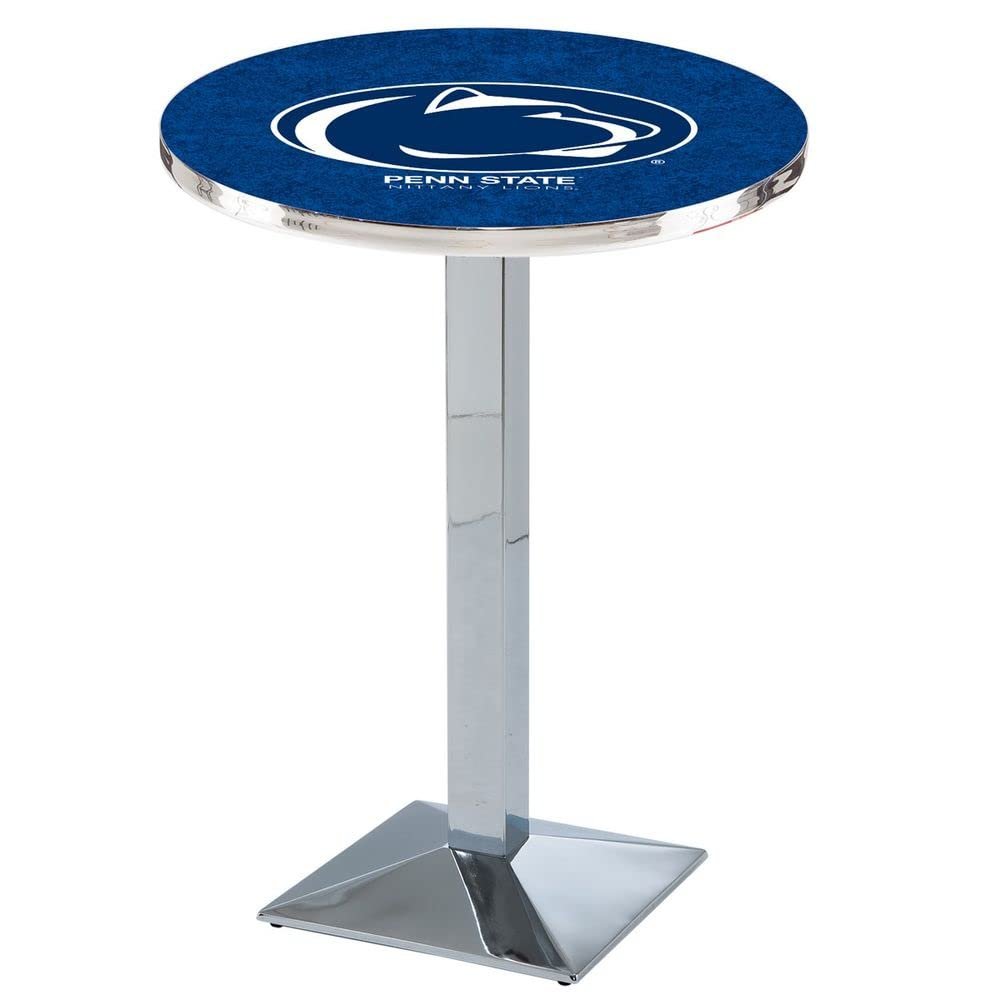 Holland Bar Stool Co. L217-36" Chrome Penn State Pub Table