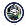 SunTime Naval Academy Midshipmen - Football Helmet Wall Clock view 3
