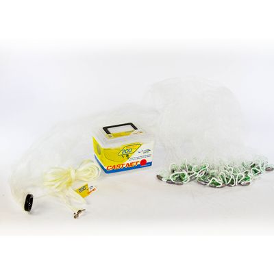 Ahi USA 200 Series Cast Fishing Net, Clear, 3.5-Feet