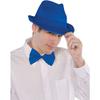 Blue Fabric Bow Tie - 3.25" x 6" (Pack of 1) - Stylish & Versatile Accessory for Every Occasion, Parties & Events view 2
