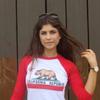 California Republic Unisex Baseball Jersey T-Shirt Red Small view 2
