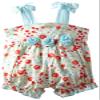 Little Me Baby Girls' Small Floral Woven Sunsuit, 9 Months view 1