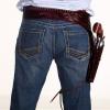 44/45 Caliber Brown Leather Gun Holster Size 48 view 4