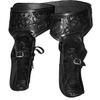 44/45 Caliber Brown Leather Double Gun Holster view 2