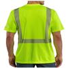 Carhartt Men's High-Visibility Force Short Sleeve Class 2 Tee, Brite Lime, XX-Large/Regular view 2