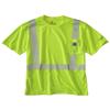 Carhartt Men's High-Visibility Force Short Sleeve Class 2 Tee, Brite Lime, XX-Large/Regular view 3