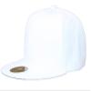 Academy New Solid Flatbill Snapback hat - White view 1