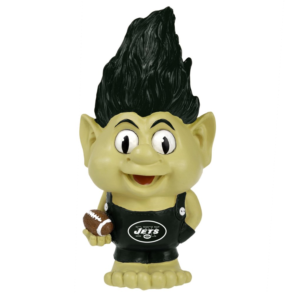 FOCO New York Jets Large Garden Troll