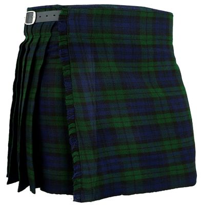 Hamilton Kilts Mens Kilt Blackwatch Scottish Traditional Highland Tartan Dress, W40