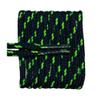 FeetPeople Round Laces, Navy with Neon Green Chip, 54 in. x 1 Pair view 1