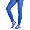 Blue Footless Tights for Adults - Pack of 1 - Durable & Stretchy Costume, Perfect for Parties & Special Occasions view 1